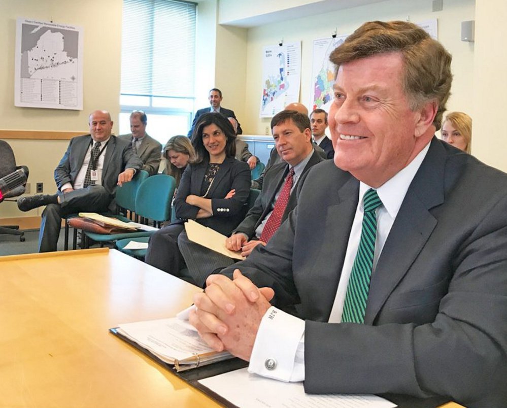 No one testified in opposition to Barry Hobbins' bid to represent Maine's utility customers during a committee hearing Tuesday.