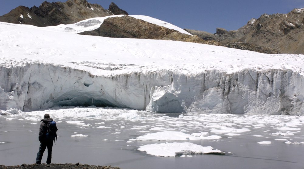 The world's glaciers offer some of the most graphic previews of how climate change can alter the landscape. Peru's "White Mountain Range," for example, may soon need a new name. The ice atop the mountains, the largest glacier chain in the tropics, is melting fast because of rising temperatures, and peaks are turning brown.