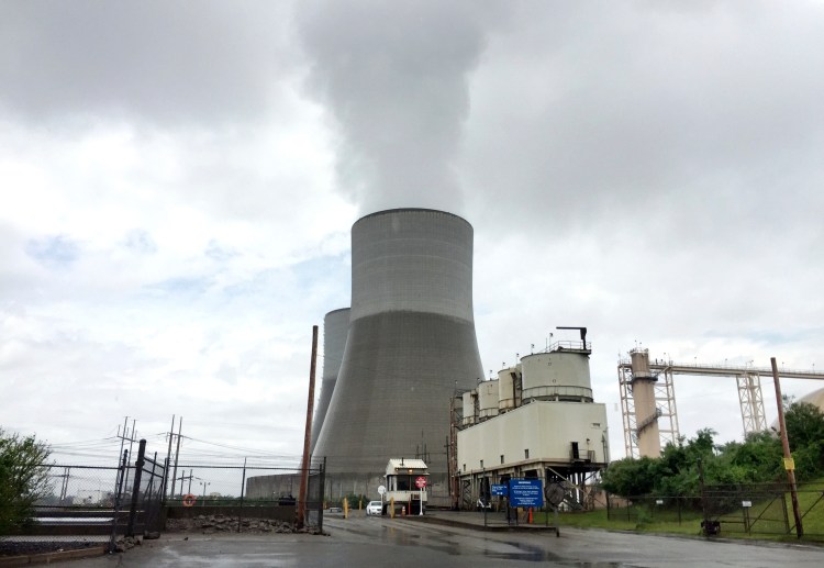 The Brayton Point Power Station in Somerset, Mass. 