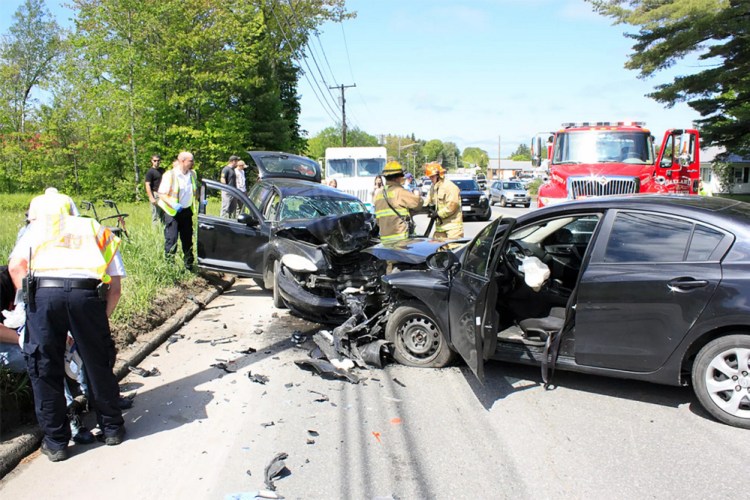 The driver of a Mazda3 apparently fell asleep at the wheel Thursday morning and drifted into an oncoming lane on Kennedy Memorial Drive in Oakland, crashing into an oncoming Chrysler PT Cruiser. One person, Joseph Gerard, of Oakland, died as a result of the accident.