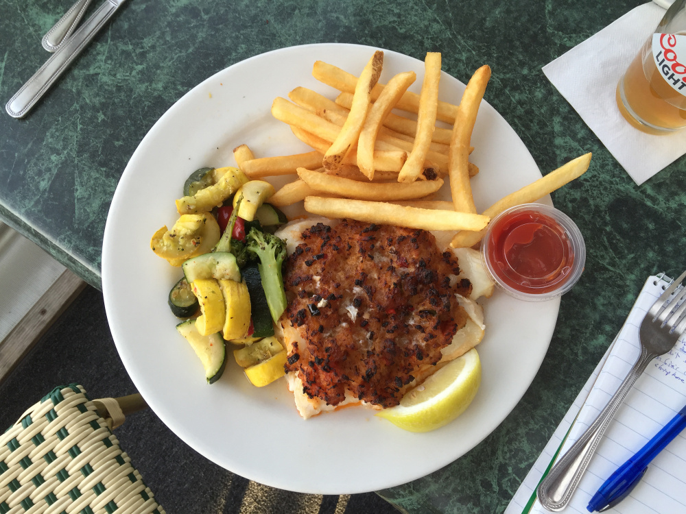 Baked Stuffed Haddock