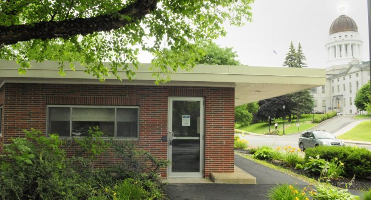 This former Bangor Savings Bank branch building at 77 Capitol St. in Augusta will  house Gov. LePage's Office of Policy and management.
