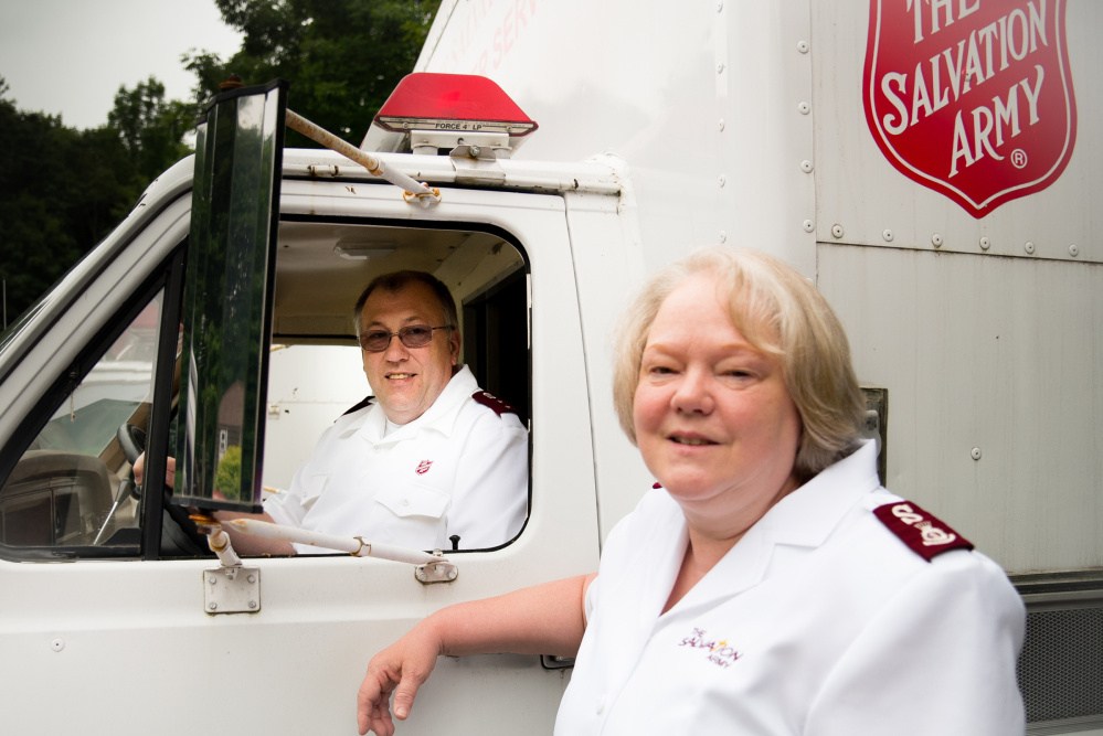 The new Capital Region Salvation Army officers are also husband and wife. Capt. Scott Murray and his wife, Maj. Patti Murray, were assigned recently to the post that serves Augusta, Chelsea, Hallowell, Sidney, Waterville and Winslow.