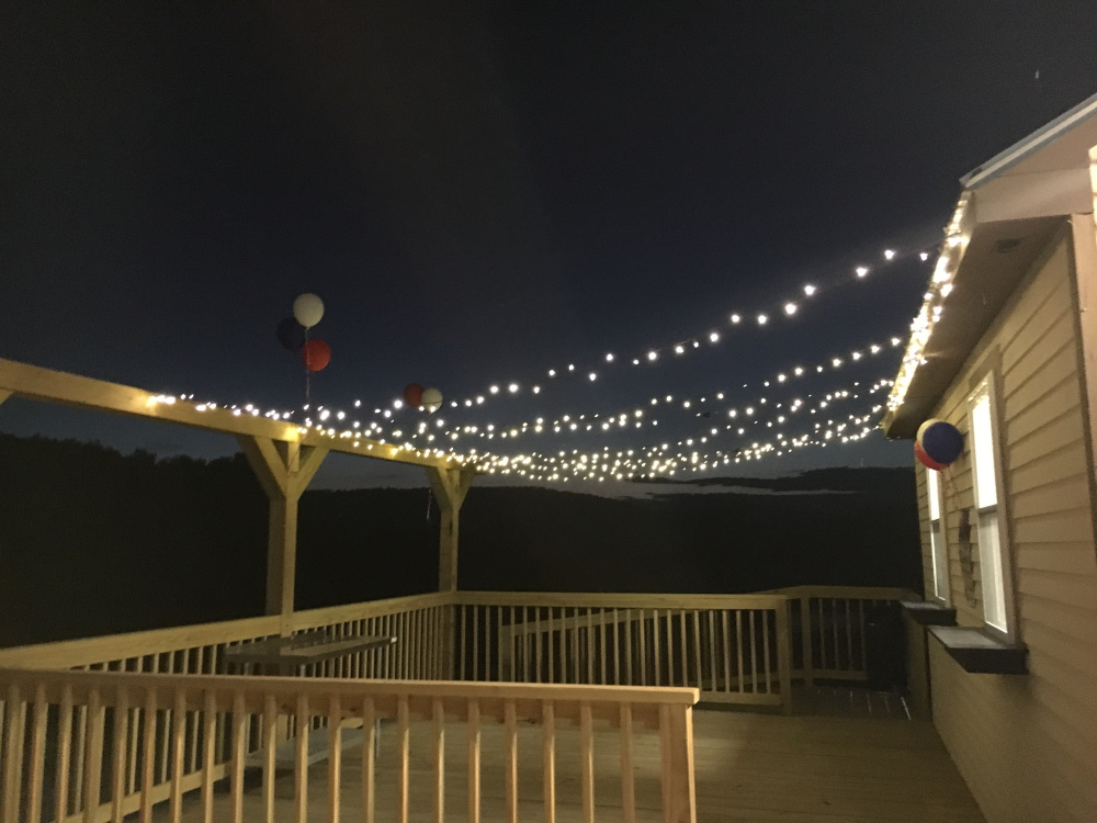 The concession stand at the new Narrow Gauge Cinema drive-in.