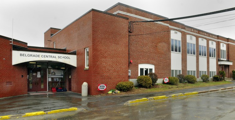 Belgrade Central School, shown on April 7, 2016, has been identified as one of Regional School Unit 18's buildings that need upgrades to meet state fire codes.