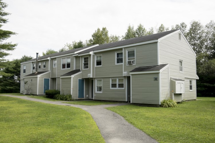 One of the buildings at West Front Residences on Family Circle in Skowhegan, seen Tuesday, has been bought by Steele Properties.