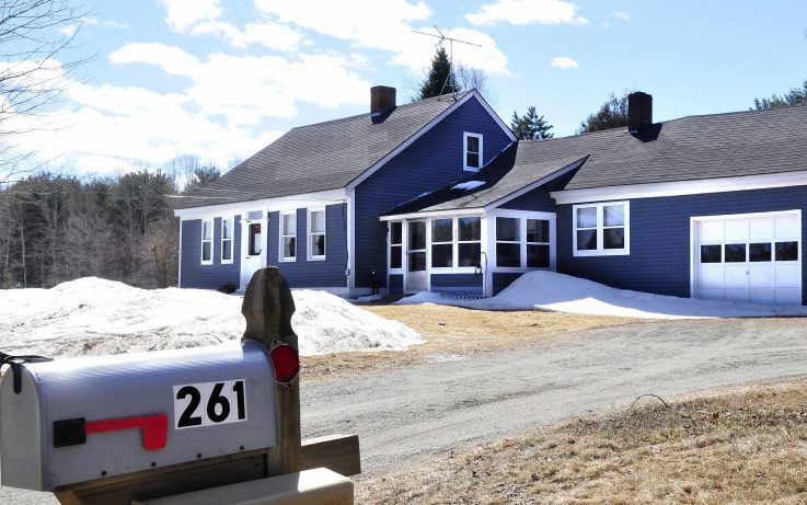 This home at 261 South Horseback Road in Burnham is where police investigated the unusual circumstances in the death of home owner Joyce Wood.