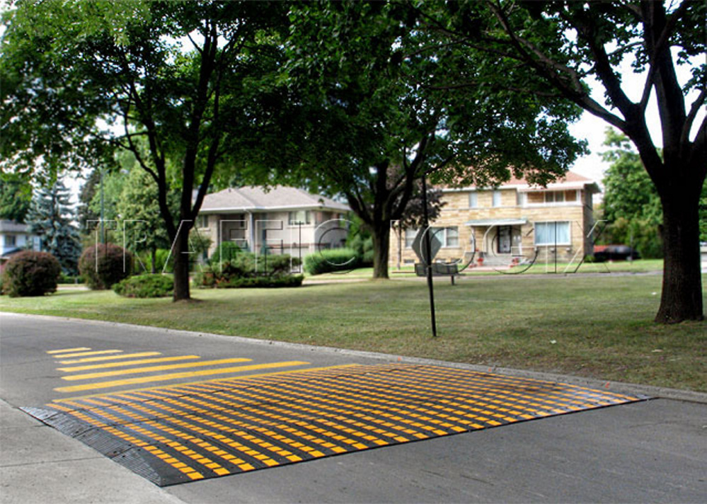 A speed table from Traffic Logix, the company making four of them for Skowhegan.