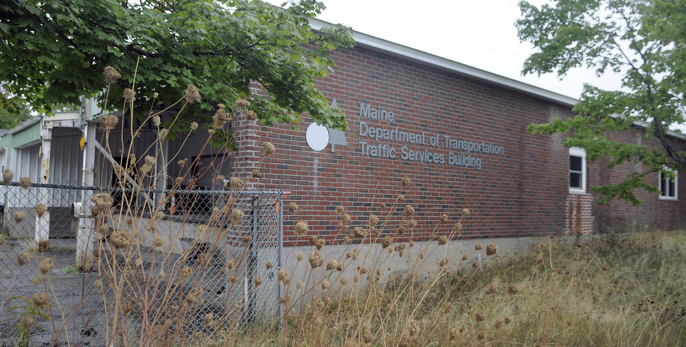 The former Department of Transportation complex on Capital Street in Augusta, seen in September 2016, is proposed to be the site of a new office building that would be used for state offices.