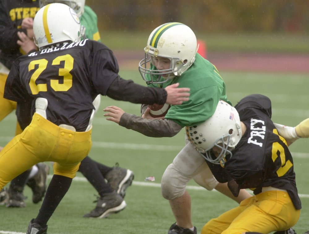 Research conducted by Boston University found that youth football players under the age of 12 double the risk of developing mood and behavioral problems, and triple their chances of suffering depression, later in life.