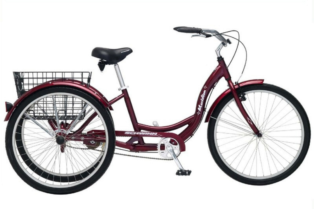 A tricycle with a delivery basket, like this one, is on the minds of people raising money for Morning Sentinel newspaper carrier Tom Floyd, of Skowhegan, whose delivery bike was stolen in August.