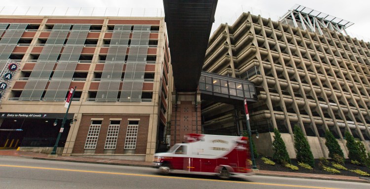 Maine Medical Center plans to expand the hospital's footprint by about 25 percent, including a 270,000-square-foot building along Congress Street that would serve as the main entrance. The plan includes an eight-week closure of part of the  busy street.