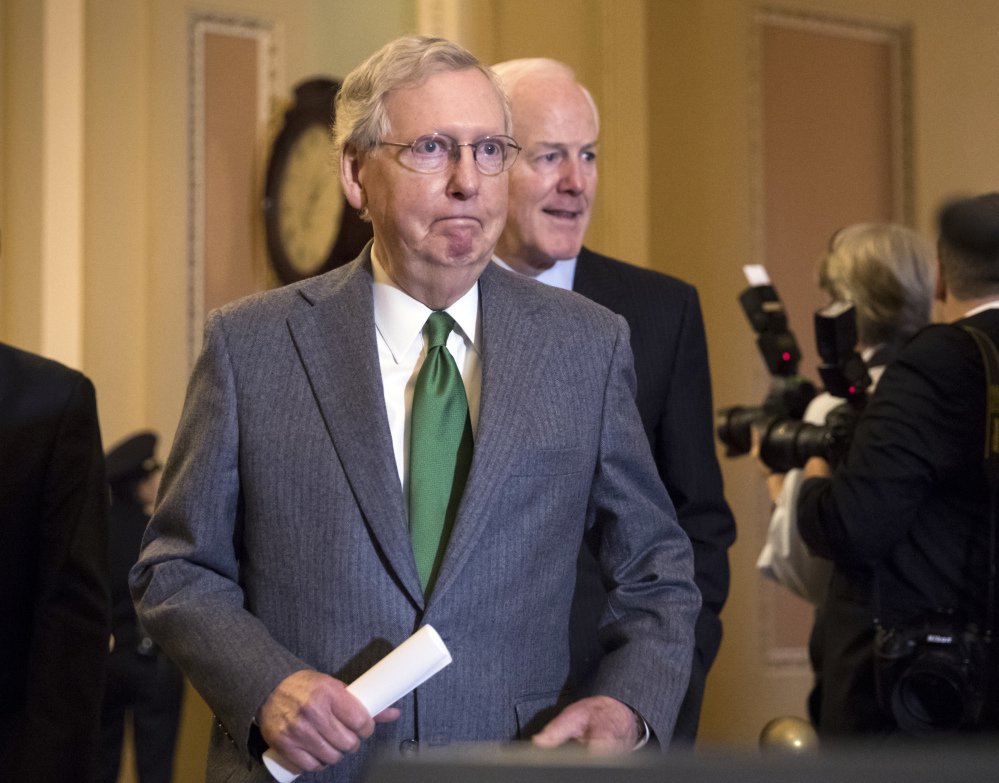 Senate Majority Leader Mitch McConnell, R-Ky., said Monday that he believes the women accusing Alabama Republican senate candidate Roy Moore of inappropriate sexual conduct when they were teens.