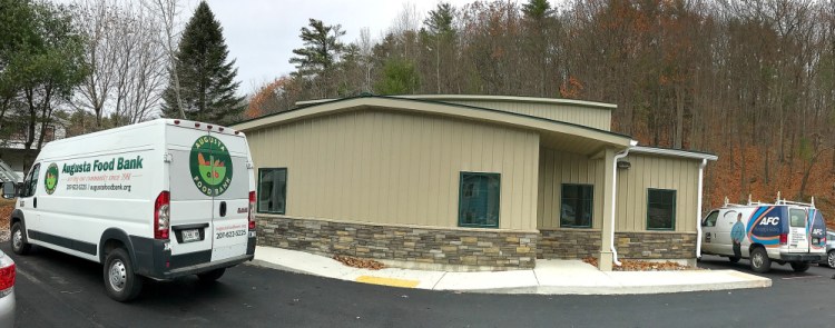 This photo taken in November shows the new site of the Augusta Food Bank in Augusta.