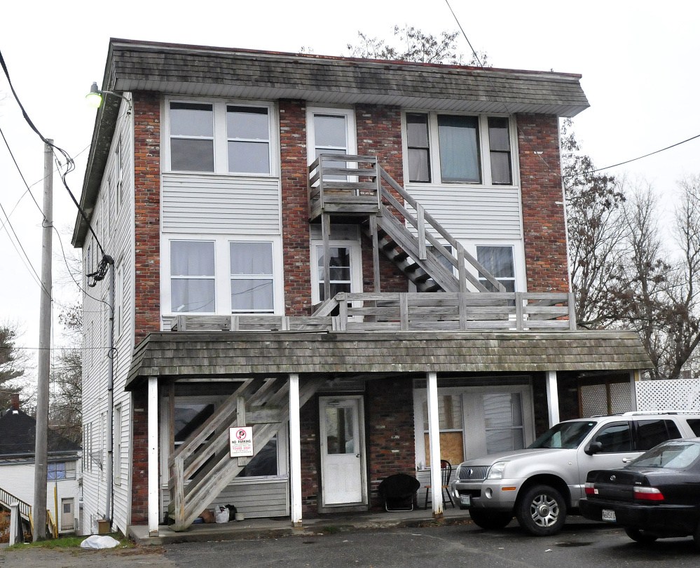 Fire did damage to apartment 2 and the tenant was arrested by police late Saturday at the 15-apartment unit at 17 College Ave. in Waterville. Other tenants alerted neighbors as alarms rang and the building was evacuated. The building remains occupied  on Sunday.