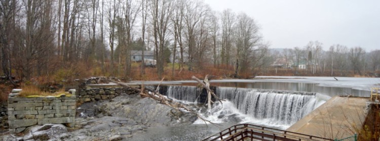 Walton Mill Pond Dam in Farmington.