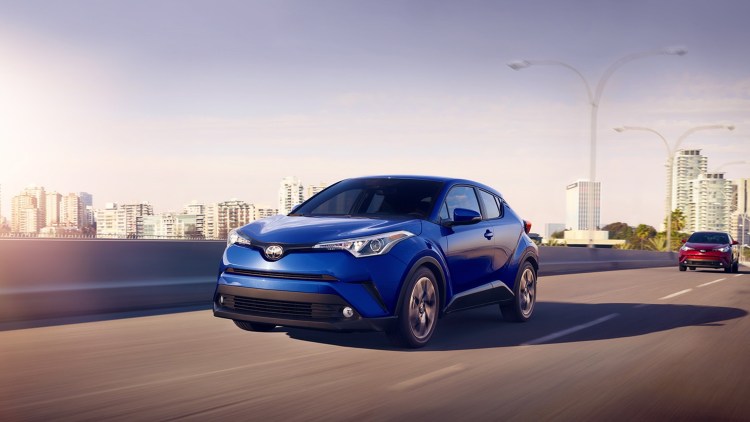 The 2018 Toyota C-HR. 