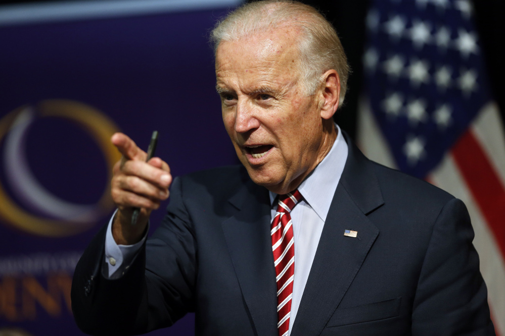 Former Vice President Joe Biden.