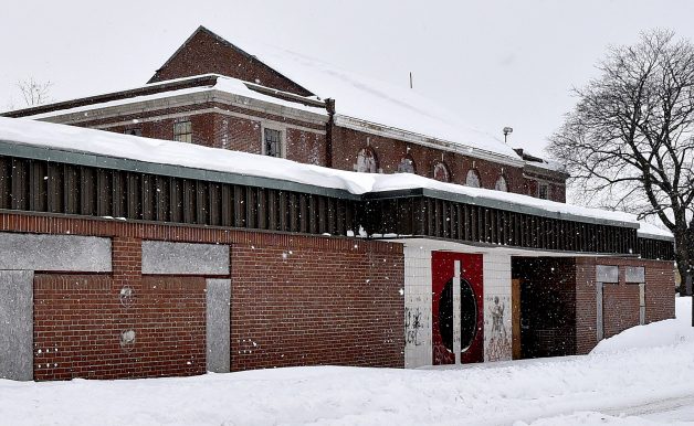 The former Waterville Boys and Girls Club, seen Monday.