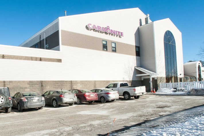 Carbonite's offices on Mollison Way in Lewiston. The company says as it loses workers here, it is hiring replacements, as needed, at a Jamaican call center. The company employs half as many people in the Lewiston office as it did three years ago. 