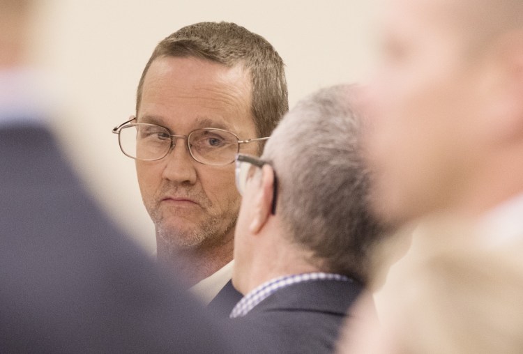 The Maine Supreme Court on Thursday upheld the murder conviction of Philip Scott Fournier in the 1980 death of high school student Joyce McClain in East Millinocket. He is shown here in court in 2016.