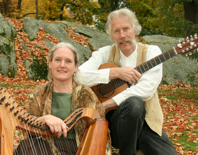 Castlebay members Julia Lane, left, and Fred Gosbee.