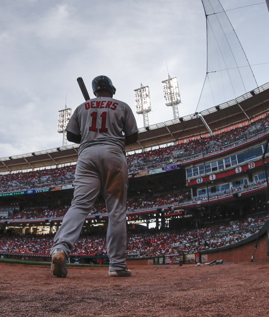 The Red Sox are expecting big things from third baseman Rafael Devers, who tore through Double-A and Triple-A last year before hitting .284 with 10 homers in 58 games for Boston as a 20-year-old rookie.