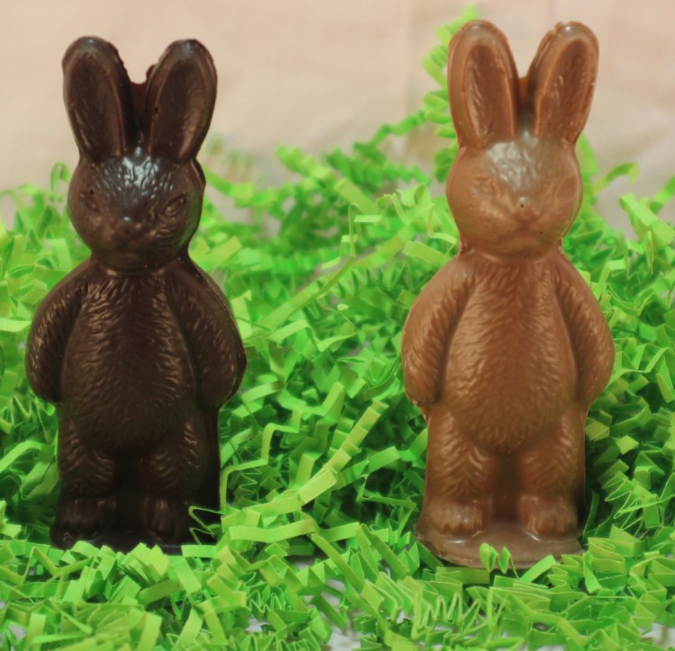 A pair of slightly menacing Angry Bunnies