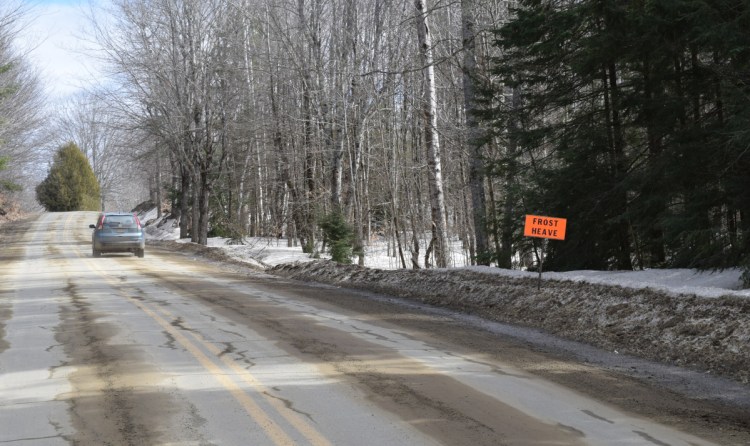 Rogers Road in Troy is seen on Monday.