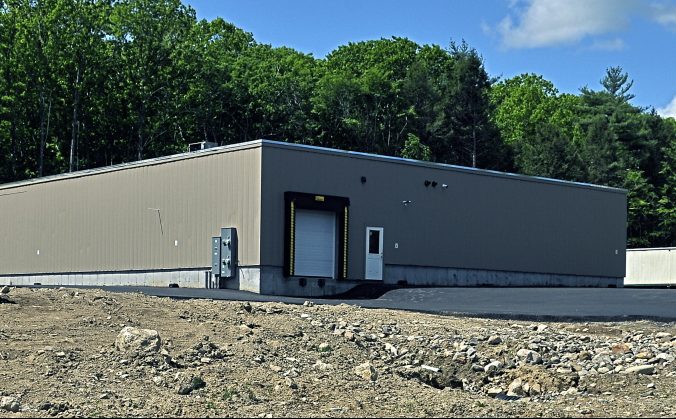 The Central Maine Meats slaughterhouse in Gardiner's Libby Hill Business Park is seen in 2015, in the same area where Auburn Asphalt bought two lots and plans to relocate.