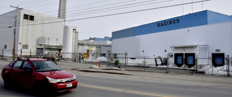 Officials hope federal economic development grants can help find future uses for the shuttered Madison Paper Industries mill site, seen here Friday, following the facility's closure in May 2016 and the loss of more than 200 jobs.