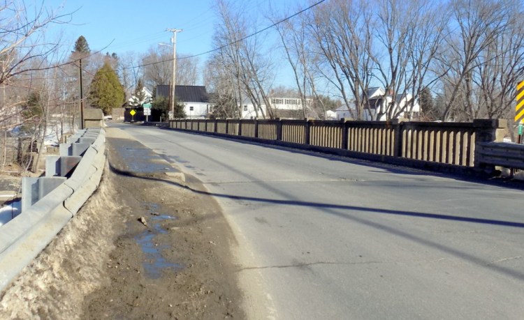 The Maine Department of Transportation will hold a public hearing Tuesday, April 3, at the Farmington Municipal Building, on improvements to Farmington Falls Bridge over the Sandy River.