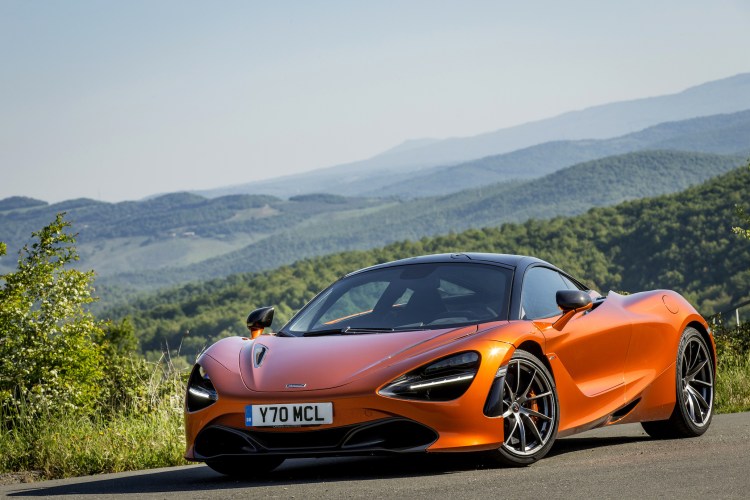 The McLaren 720S runs like a rocket. 