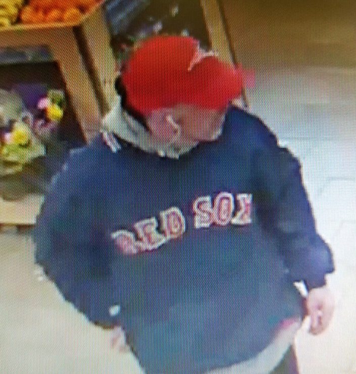 Sanford police are trying to identify this man, who they believe stole a car from the Cumberland Farms convenience store on Monday.