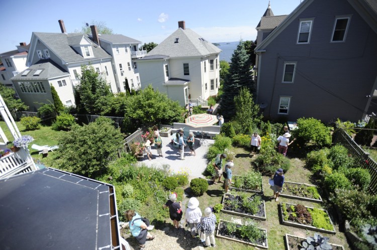 Houses on Munjoy Hill are visible from Morning Street. A reader says there are better ways to control development than historic districts.