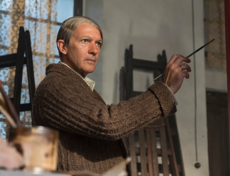 Antonio Banderas as Pablo Picasso.