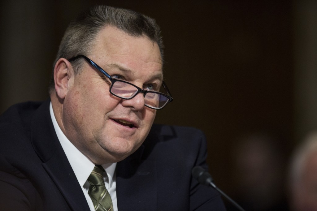 President Trump on Saturday called for Sen. Jon Tester of Montana, ranking Democrat on the Senate Veterans' Affairs Committee, to resign.