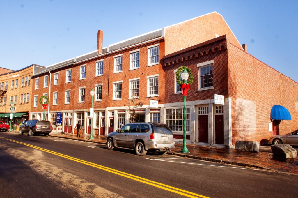 Exterior view of 149 Water St. on Nov. 29, 2017, in downtown Gardiner. The proposed spending plan includes requests for three new positions — a full-time economic development director, a school resource officer and a firefighter/paramedic.