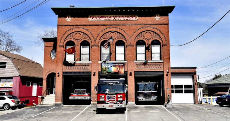 The century-old Skowhegan Fire Department building, seen Tuesday. Town selectmen are planning to give town manager approval for a down payment on land that will be developed into a public safety building for the police and fire departments.