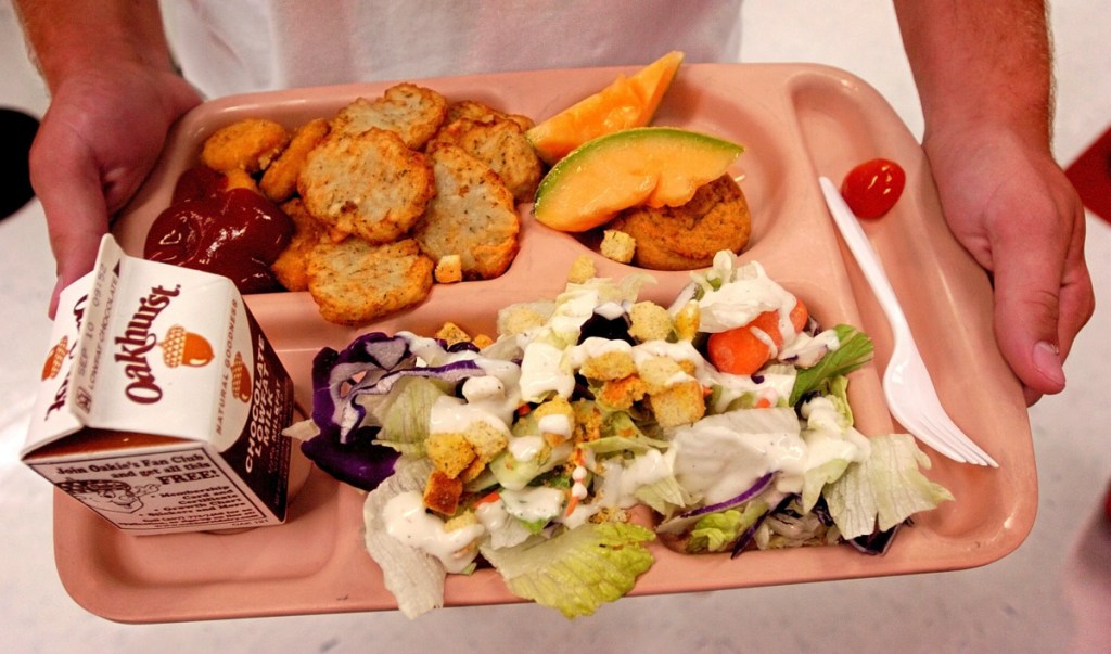  A student lunch at Cony High School costs $2.