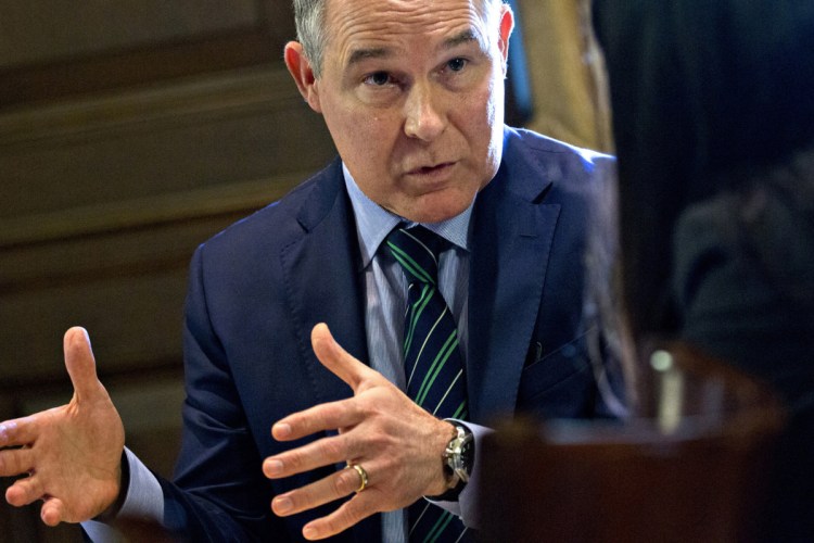 EPA Administrator Scott Pruitt in 2017.