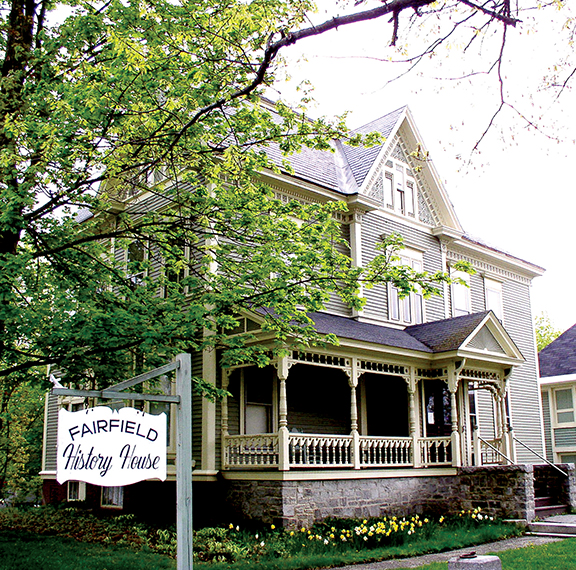 Fairfield History House, a Queen Anne Victorian, built in 1894, at 42 High Street, Fairfield. Susan Varney photo