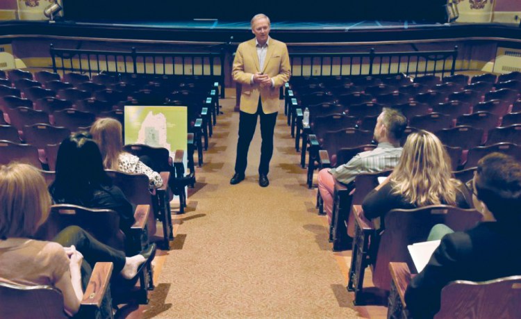 Paul Ouimet, managing director of DestinationNEXT, delivers the results of a study of the Kennebec Valley's strength as a destination and the strength of the community's engagement in making it a tourist destination.