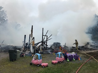 Multiple fire departments were responding Monday morning to the scene of a house fire on Hillcrest Drive Extension off Route 226 in Chelsea.