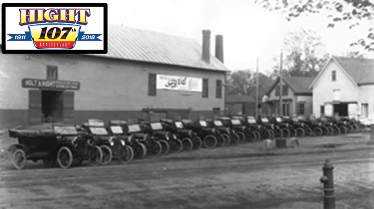 Walter Hight opened the Skowhegan dealership in 1911.