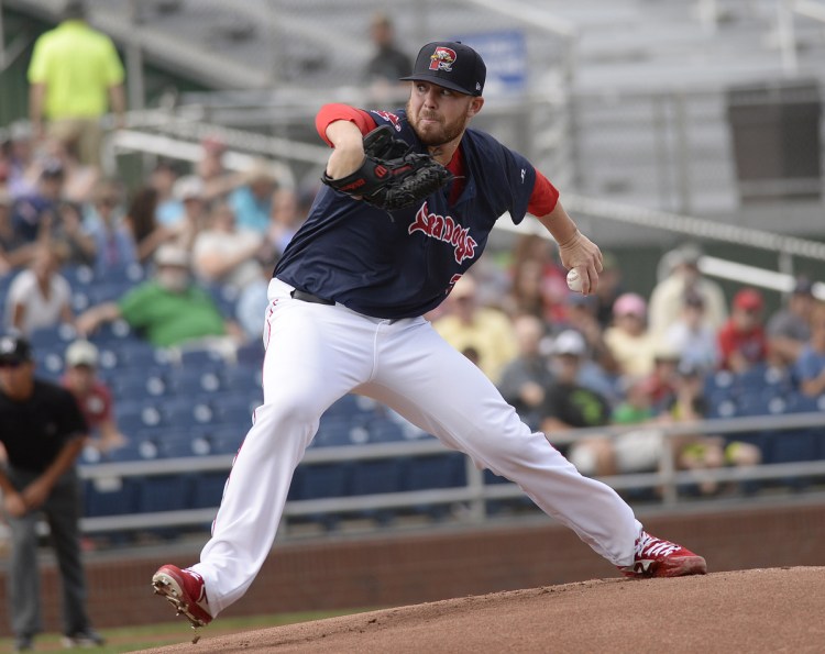 Portland’s Daniel McGrath allowed just one run in six innings on Thursday at Hadlock Field in beating Trenton 3-2 for a three-game sweep.