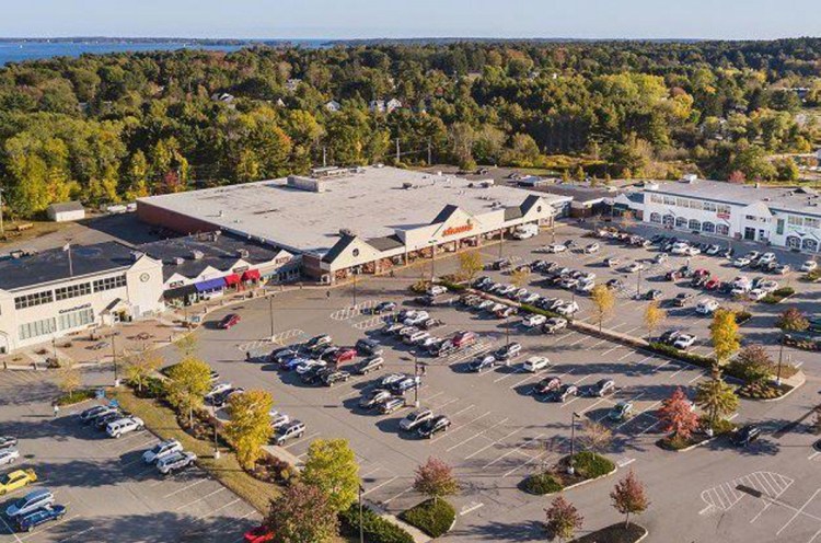 The Falmouth Shopping Center on Route 1.