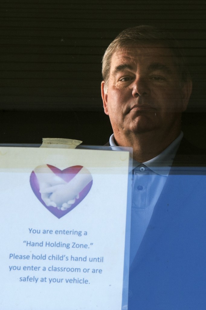 Jeff Johnson, Children's Center executive director, poses for a portrait Friday at the Children's Center in Skowhegan.