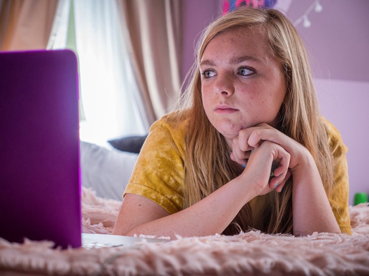 Elsie Fisher in "Eighth Grade."