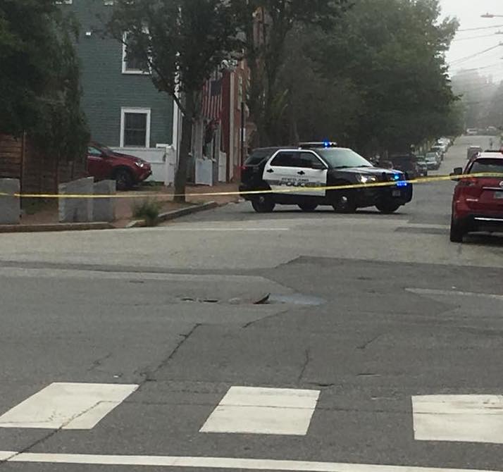 An underground explosion prompted police to shut down parts of Center, York and Fore streets in Portland on Tuesday afternoon.